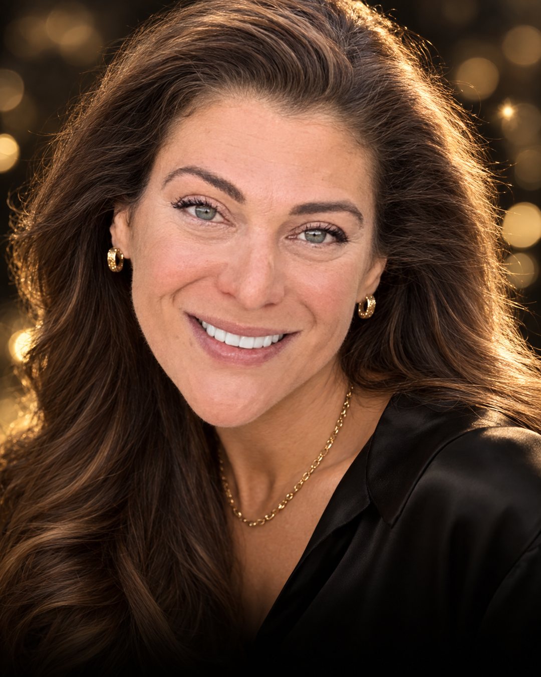 AI-enhanced portrait of Esther Klein, made from her own photo